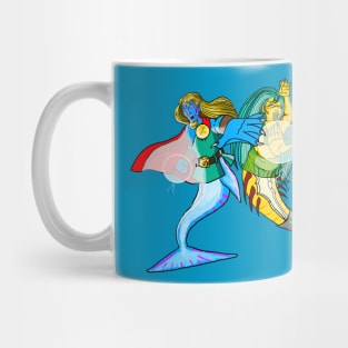 Magical Merfolk Defenders of the Deep Mug